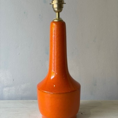 base ceramica naranja
