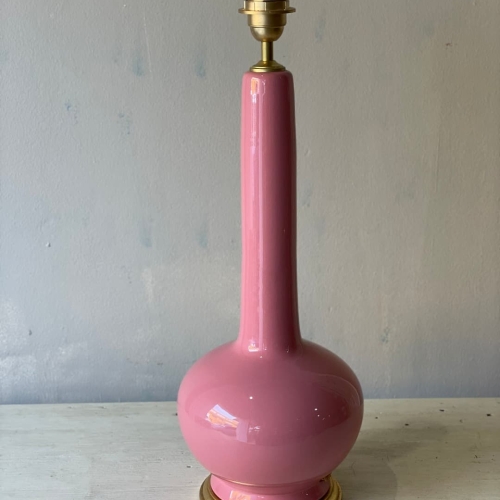 base ceramica rosa